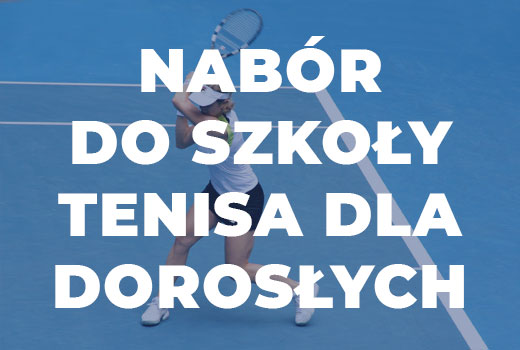 szkoła tenisa dla dorosłych