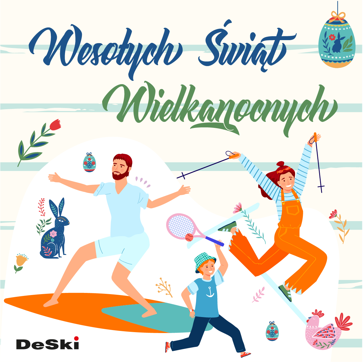 deski wielkanoc