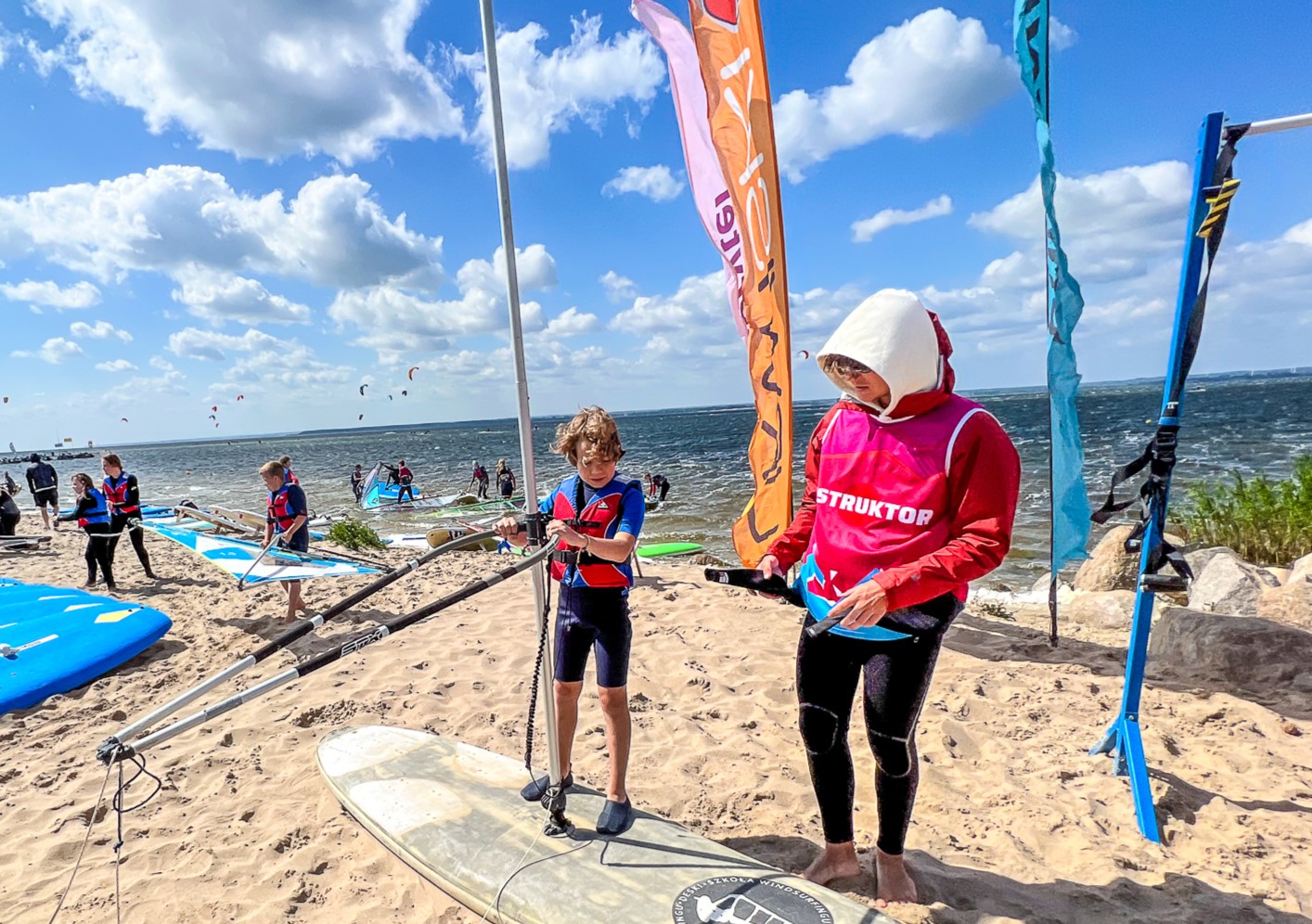 instruktor windsurfingu