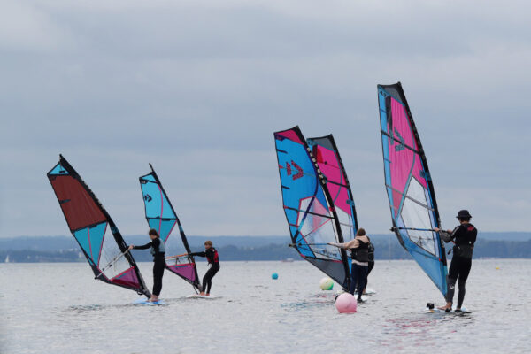 windsurfing